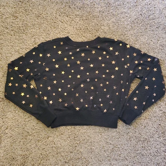 Spiritual Gangster Stars Cropped Sweatshirt S - Picture 4 of 4